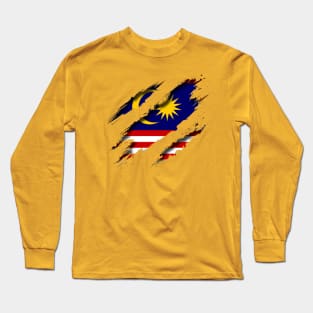 Malaysia Shredding Long Sleeve T-Shirt